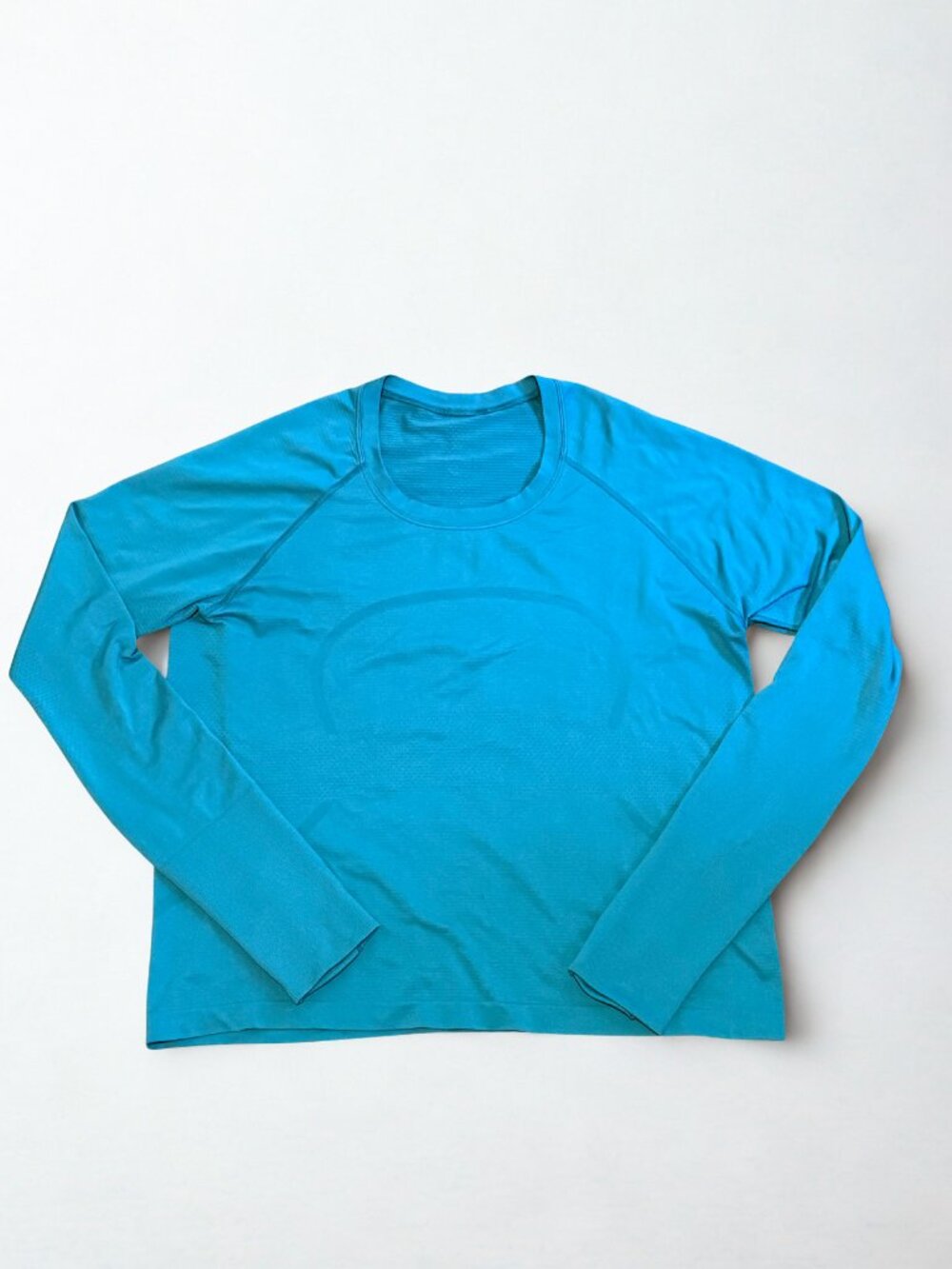 Lululemon Swiftly Tech Long Sleeve Shirt Blue Size 14